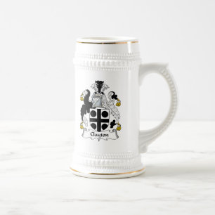 Clayton Family Crest Bierpul