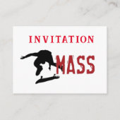 Clayton NC Skateboard Contest INVITATION Informatiekaartje (Achterkant)