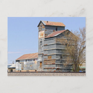 Clayton, New Mexico, Grain Mill en Elevator Briefkaart