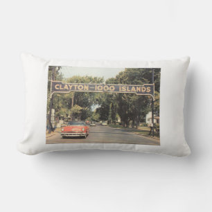 Clayton Thousand Islands NY, 1959 stijl Kussen