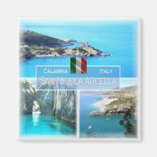 CLB012 SAN NICOLA ARCELLA - Calabria - Fridge Magneet
