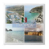 CLB014 TROPEA, Calabrië, Italië Tegeltje (Voorkant)