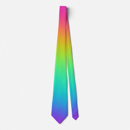 Clé arc-en-ciel Dégradé Mariage cravate (Devant)