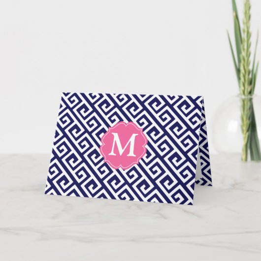 Clé bleue de la marine Personnalisée (Devant)