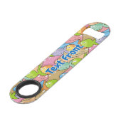 Clé de barre de dessin animé de poissons (Devant angulaire)
