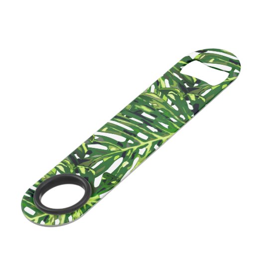 Clé de barre Feuille Monstera (Dos Angle)