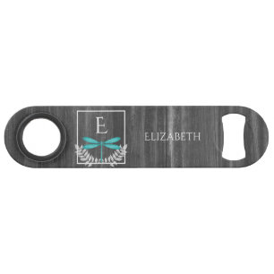 Clé de barre personnalisée turquoise Dragonfly Rus