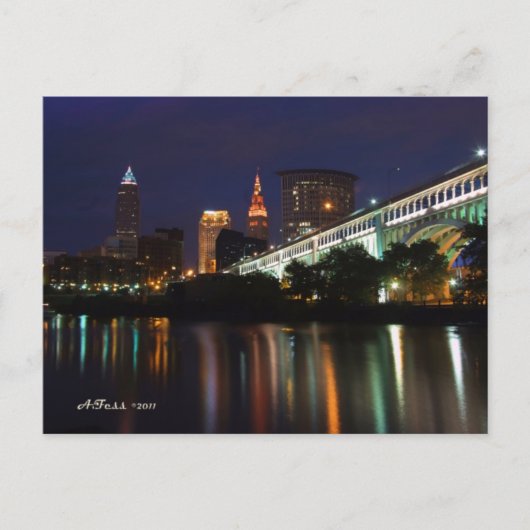 Clé de carte postale et Skyline (Devant)