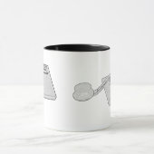 Clé de code Morse Mug (Centre)