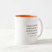 CLÉ DE DROITE Slogan Mug (Devant droit)