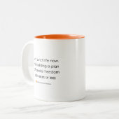 CLÉ DE GAUCHE Slogan Mug (Devant gauche)