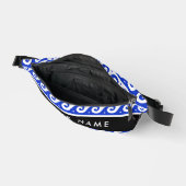 Clé de méandre grecque, Clé de vague, Bleu, Votre  (Ouvrir)