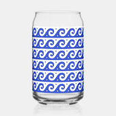 Clé de méandre grecque, Clé de vague, Bleu, Votre  (Gauche)