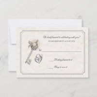 Clé De Mes Cartes De Réponse Du Coeur