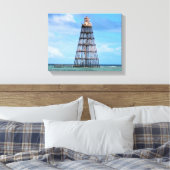 Clé de sable Phare, Floride Toile Enveloppée Impre (Insitu(Chambre))