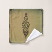 Clé de sol ornée (Gant de toilette)