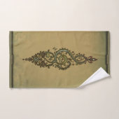 Clé de sol ornée (Serviette à main)