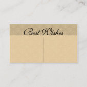 Clé du mariage Enregistrer la date Conseil Carte d (Dos)