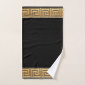 Clé grecque de la Méandre de la rivière symbole do (Serviette à main)