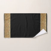 Clé grecque de la Méandre de la rivière symbole do (Serviette à main)