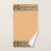 Clé grecque de la Méandre de la rivière symbole do (Serviette à main)