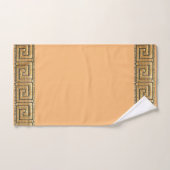 Clé grecque de la Méandre de la rivière symbole do (Serviette à main)