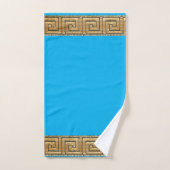 Clé grecque de la Méandre de la rivière symbole do (Serviette à main)