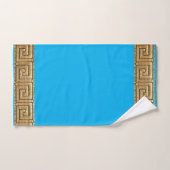 Clé grecque de la Méandre de la rivière symbole do (Serviette à main)