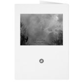 Clé hantée avec Invitation personnalisée Mariage R (Dos)