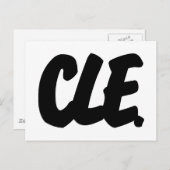 CLE-letters Briefkaart (Voorkant / Achterkant)