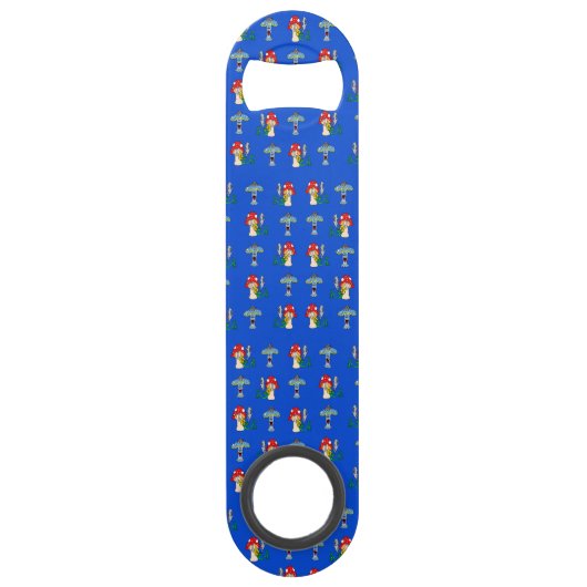 Clé psychédélique de barre de champignons (Dos)