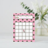 Clé rose de poche de la carte de bingo (Debout devant)