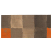 Abstrait Plaid gris orange