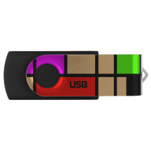 ajoutez vos initiales, nouveau style de Mondrian