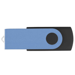 Clé USB Comflower Blue, Dark Pastel USB Swivel Flash Drive