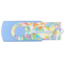 Daffodil Pastel Jaune Abstrait