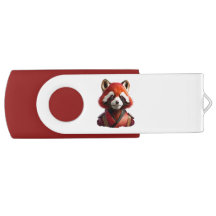 Héros rouge de Panda