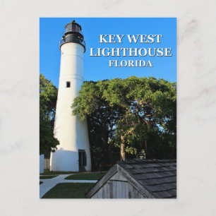 Clé West Lighthouse, Floride Carte postale