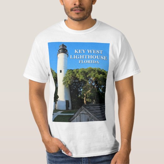 Clé West Lighthouse, Floride T-Shirt (Devant)