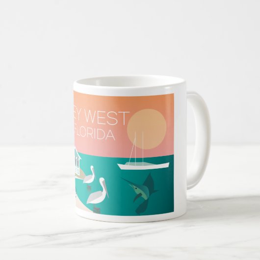 Clé West Mug (Devant droit)