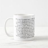 Clé West Phare, Floride Mug (Gauche)