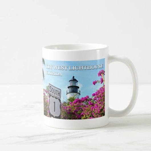 Clé West Phare, Floride Mug (Droite)