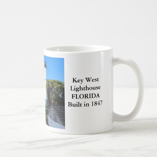 Clé West Phare, Floride Mug (Droite)