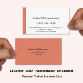 Clean Approachable Oranje Service Visitekaartje