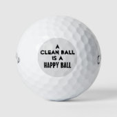 Clean Ball est une balle de golf amusante Ball Fun (Devant)