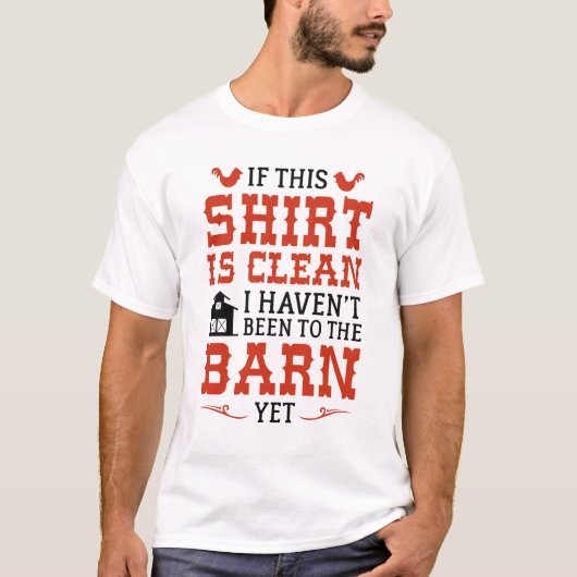 Clean Barn T-shirt (Voorkant)