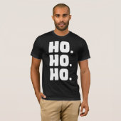 Clean & Classic: The Bold HO. HO. HO. Statement T-shirt (Voorkant volledig)