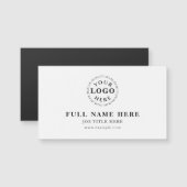 Clean Design Magnetic Business Card (Voorkant / Achterkant)