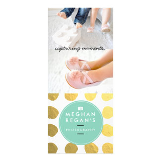 Clean Design Rack Card - Fotografie-marketing Reclamekaart