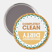 Clean Dirty Dishwaser Magnet Magneet (Voorkant / Achterkant)